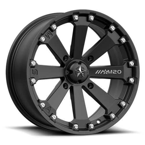 KORE UTV 14X7 4X156 MATTE BLACK 00MM