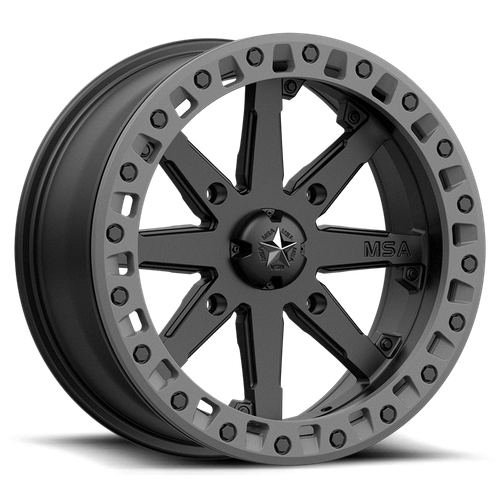 LOK2 UTV BL 14X7 4X110 S-BLK GRY-RG +0