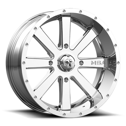 FLASH UTV 18X7 4X137 CHROME 00MM
