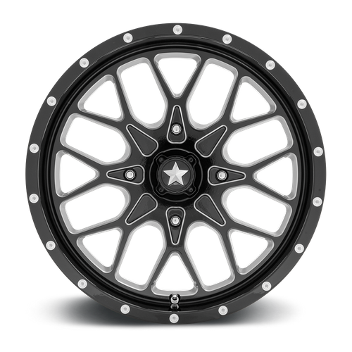 PORTAL UTV 18X7 4X110 86 G-BLK-MILL +0