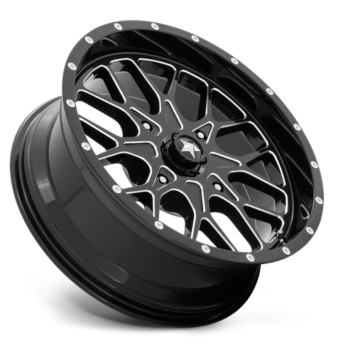 PORTAL UTV 18X7 4X110 86 G-BLK-MILL +0