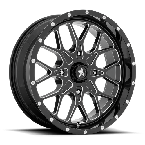 PORTAL UTV 15X7 4X137 96 G-BLK-MILL +10