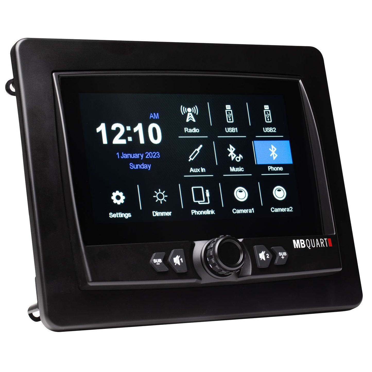 MB Quart GMR-7V1.2 - NEW! 7 touchscreen IP67 source unit with