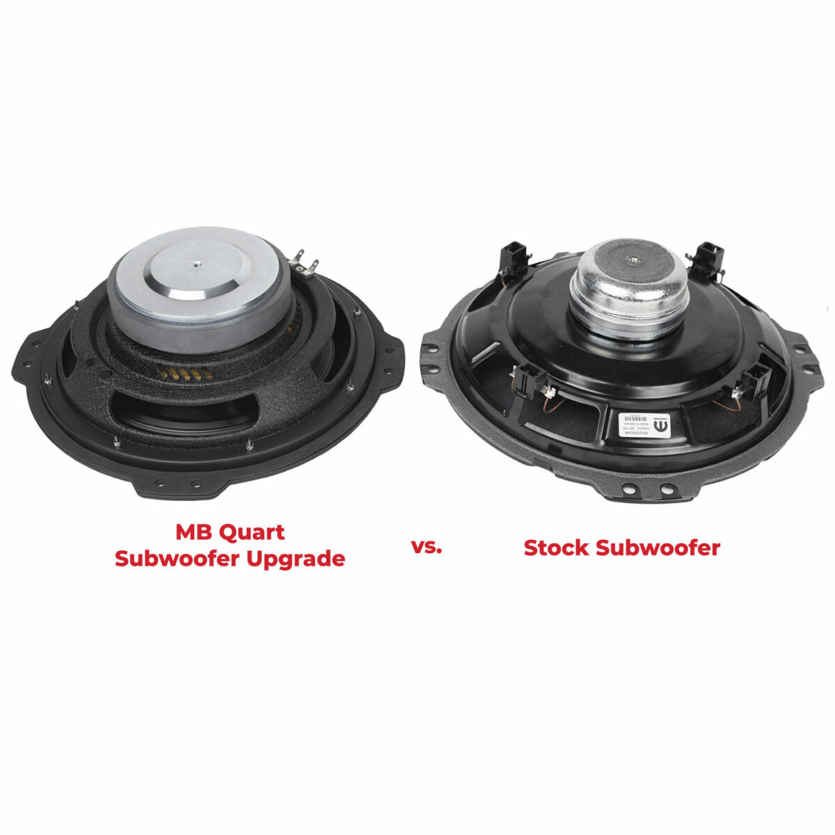MB Quart MBQJL-SUBR-1 - 400w Jeep Wrangler (JL) 18-Up Tuned OEM