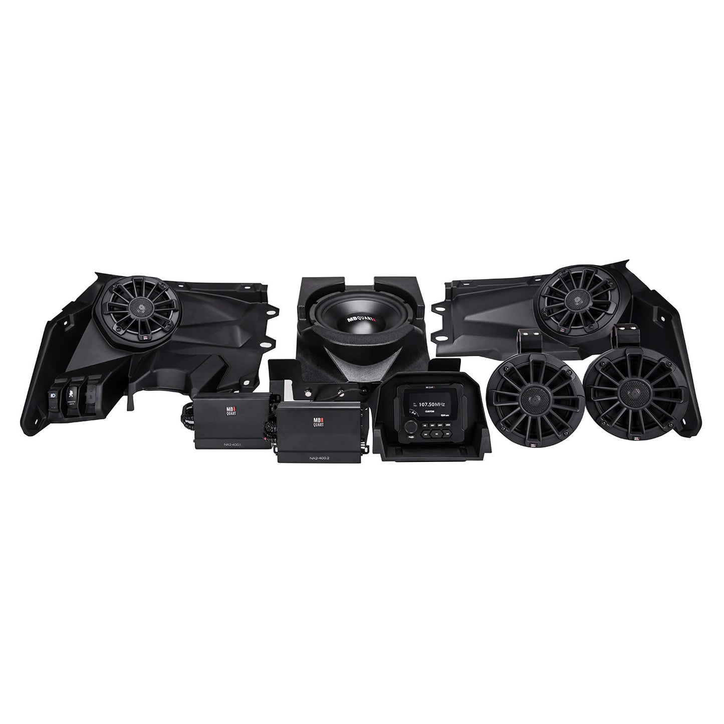 MB Quart MBQX-STG5-1 - Five Speaker 800w Stage 5 Audio Systern: