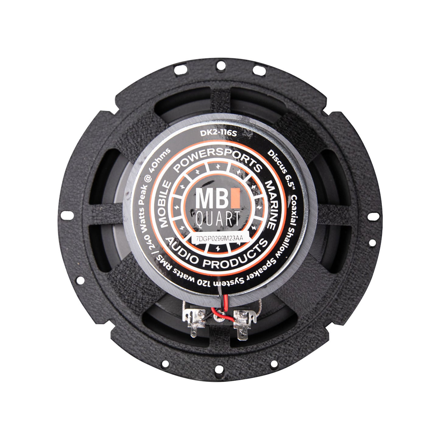 MB Quart DK2-116S - 6.5 Discus 2-way shallow coaxial speakers