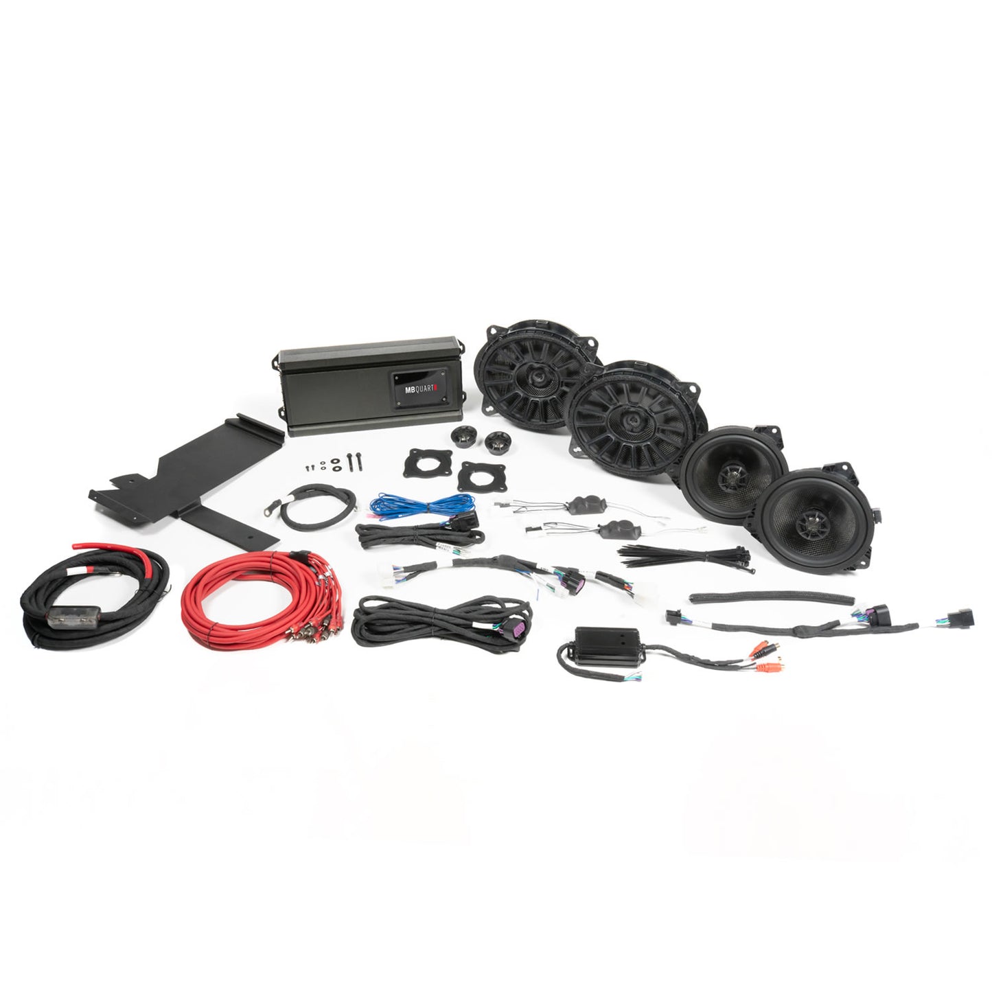 MB Quart MBTAC-STG6-OEM-1 - (Toytota Tacoma 2016-23)-Stage 6 Audio System for Non-amplified OEM