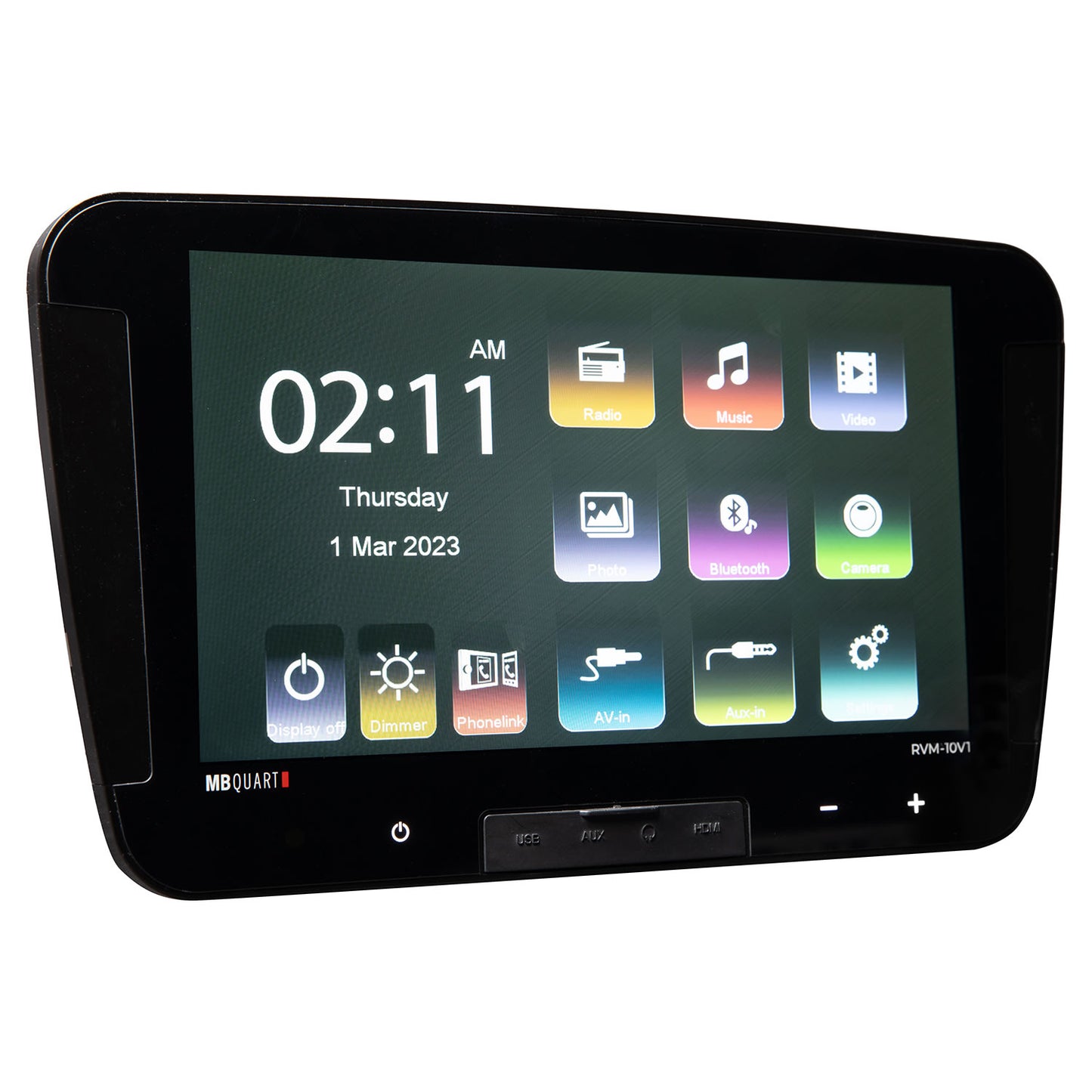 MB Quart RVM-10V1 - 10 Touchscreen RV Source Unit