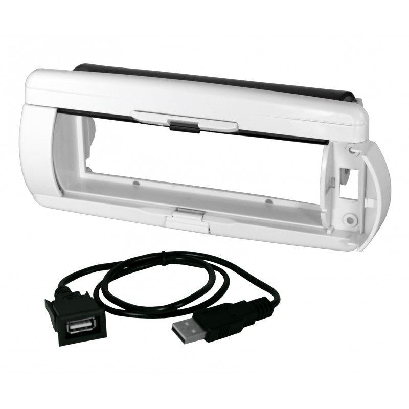 American International Single DIN Marine Cover White - Model MCK2000W