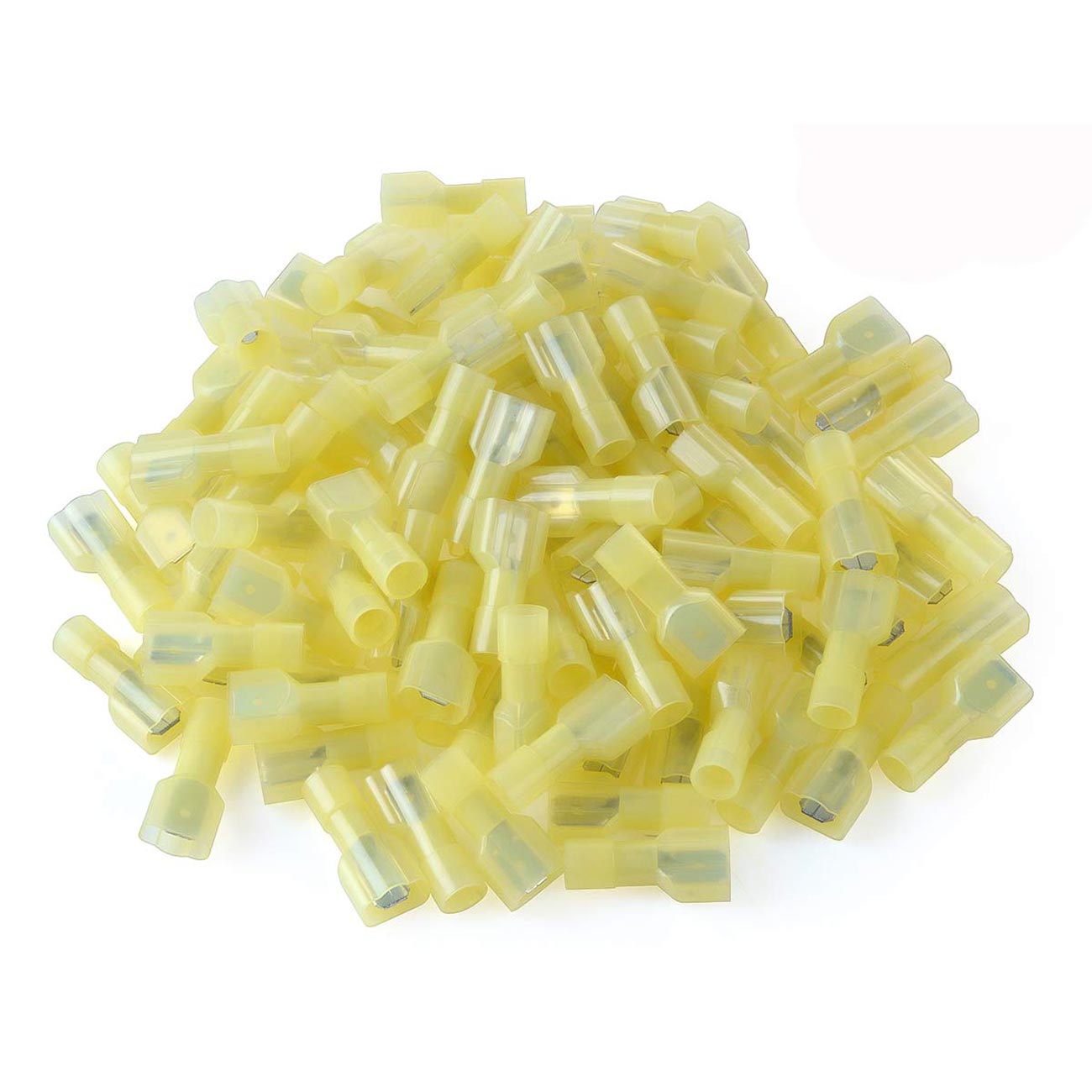 Xscorpion Insulated Male Quick Disconnect 10/12 Gauge - Yellow, Pack of 100