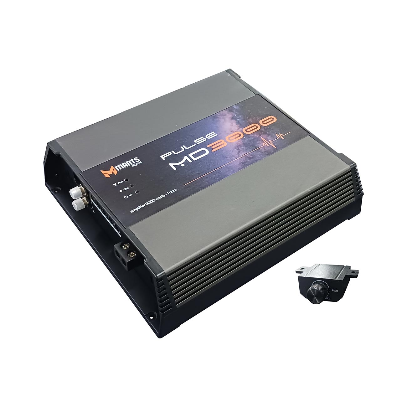 Marts Digital Monoblock Amplifier MD30001OHM - 3000W RMS, 1 Ohm Stable - View 3