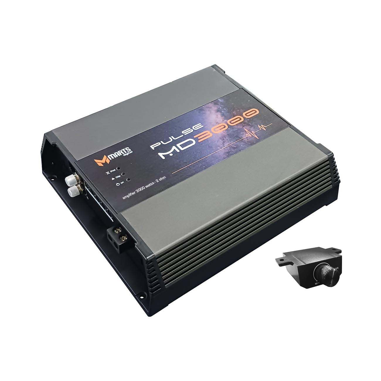 Marts Digital Monoblock Amplifier MD30002OHM - 3000 Watts Power, 2 Ohm Stable - View 3