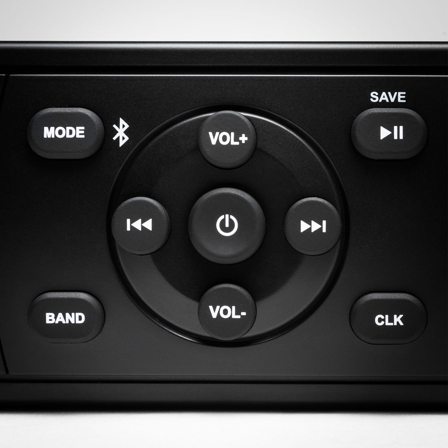 MB Quart MDR2.0 - DIN Mechless Marine Radio/Source Unit (black)