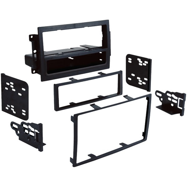 Metra 99-6510 Iso Double- Or Single-din Installation Multi Kit For Select 2004 Through 2009 Chrysler/dodge/jeep Vehicles With Factory Navigation, 99-6510