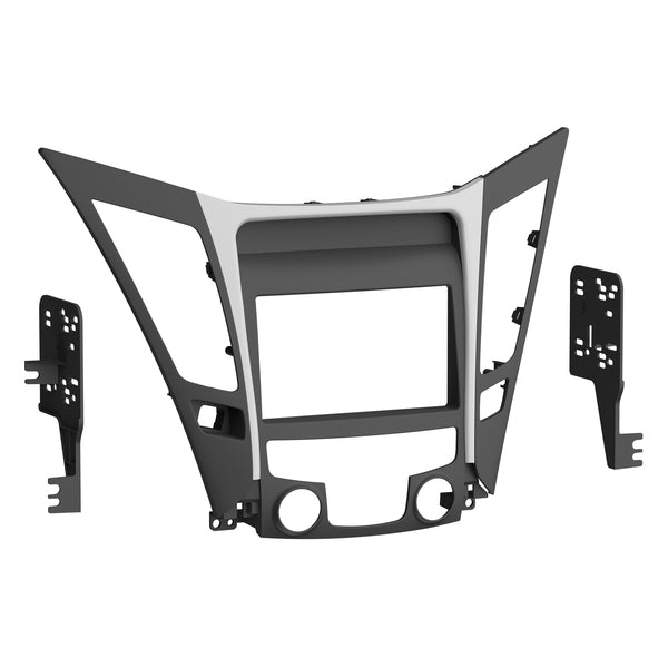 Metra 95-7296 Double-DIN / ISO Single-DIN Car Radio Installation Dash Kit for 2011-2015 Hyundai Sonata