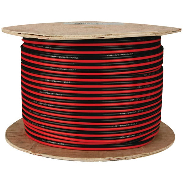 Install Bay Swrb16-500 Red/black Paired All-copper Primary Speaker Wire, 500 Ft. (16 Gauge)