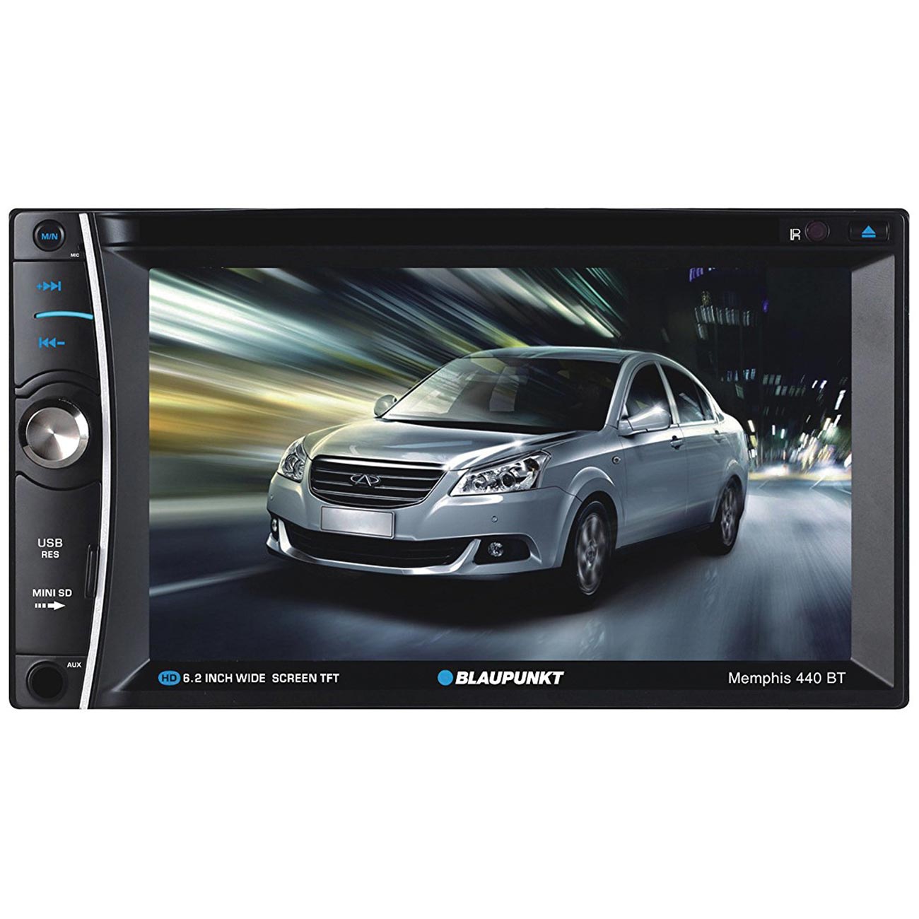 Blaupunkt Memphis 440BT Double Din DVD/CD Receiver with 6.2-Inch Touch Screen an - View 2