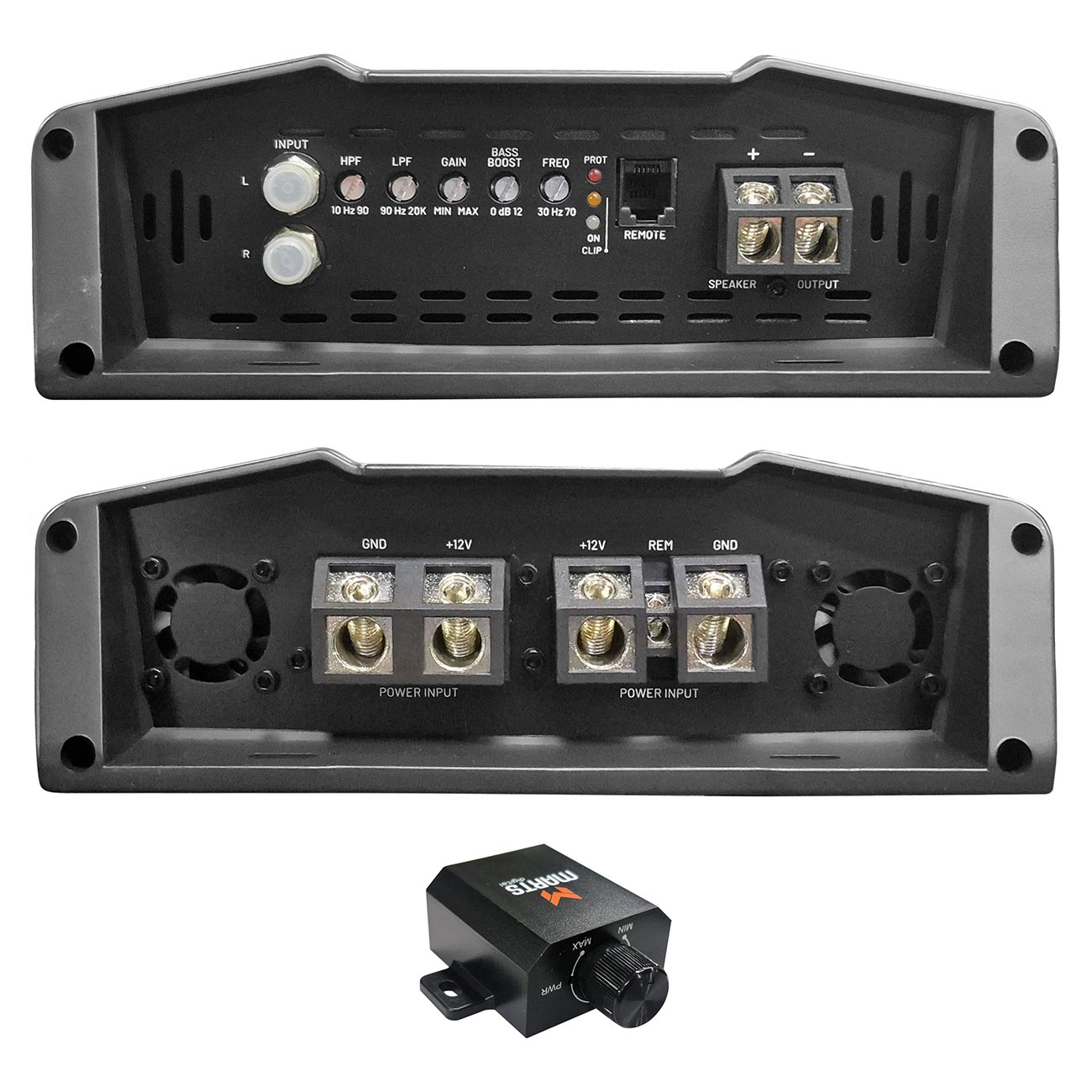 Marts Digital Pulse MFD135001OHM Monoblock Amplifier - 12,890W RMS at 1 Ohm - View 3
