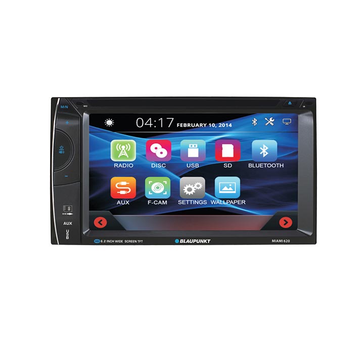 Blaupunkt D.Din 6.2 inch Touchscreen AM/FM/DVD Car Stereo System - Model MIAMI62 - View 2
