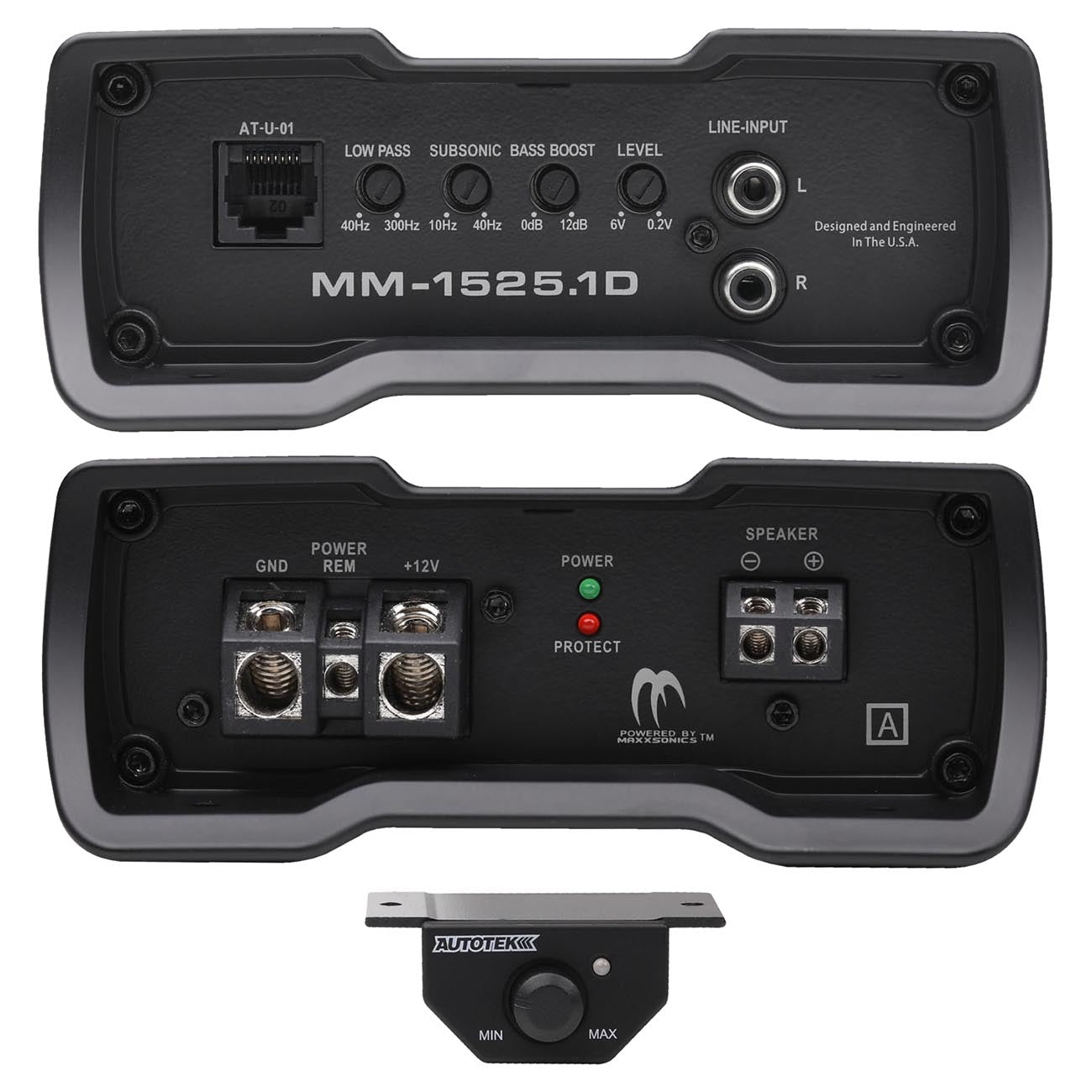 Autotek Mean Machine Compact D Class Amplifier - 1100 Watts - View 3