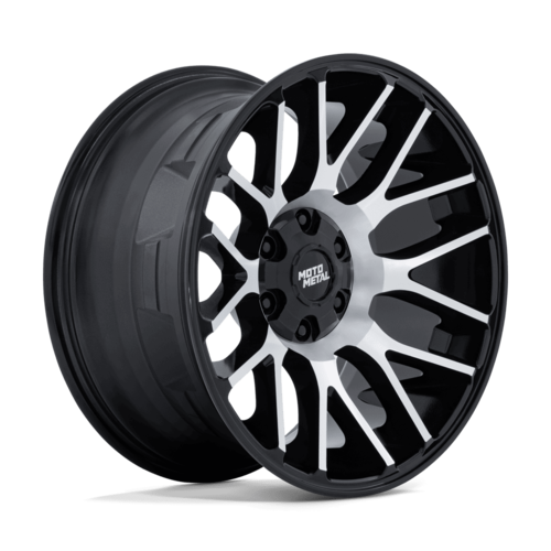 Moto Metal MO816 Overlook 20x9 Wheel in Gloss Black with Machined Face