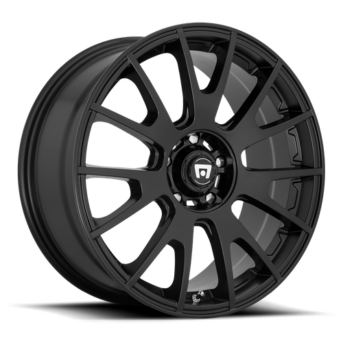 Motegi MR118 MS7 17x8 Matte Black Wheel, 5x100 Bolt Pattern, +45mm Offset