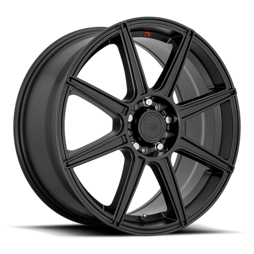 Motegi MR142 CS8 15-Inch Satin Black Wheel, 5x100/5x4.5-Inch Bolt Pattern, 40mm Offset