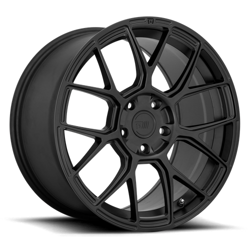 Motegi MR147 CM7 18-Inch Satin Black Wheel, 18x8.5, 5x112 Bolt Pattern, 42mm Offset