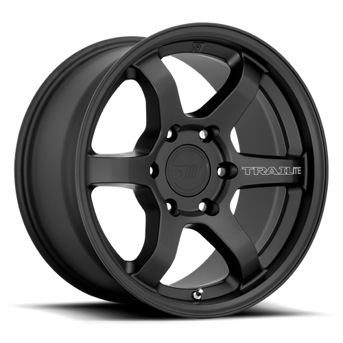 Motegi MR150 Trailite 17-Inch Satin Black Wheel, 17x8.5, 6x4.5 Bolt Pattern, +18mm Offset