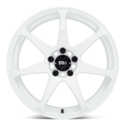 Motegi MR154 Battle 17x9.5 5x4.5 +15 White Wheel