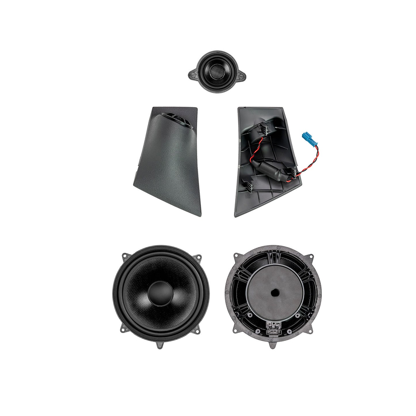 MB Quart MS1-216C - Mercedes Sprinter W907 3-Speaker Component Sound System