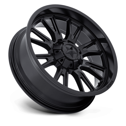 MSA Offroad Wheels M51 Thunderlips UTV 20x7 Matte Black Wheel, 5x4.5 Bolt Pattern, 0 Offset