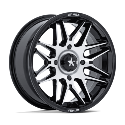 RADAR UTV 15X7 4X156 115 +10 G-BLK-MCH
