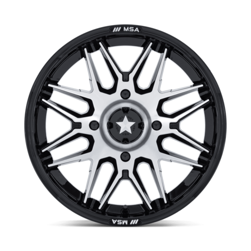 RADAR UTV 15X7 4X156 115 +10 G-BLK-MCH