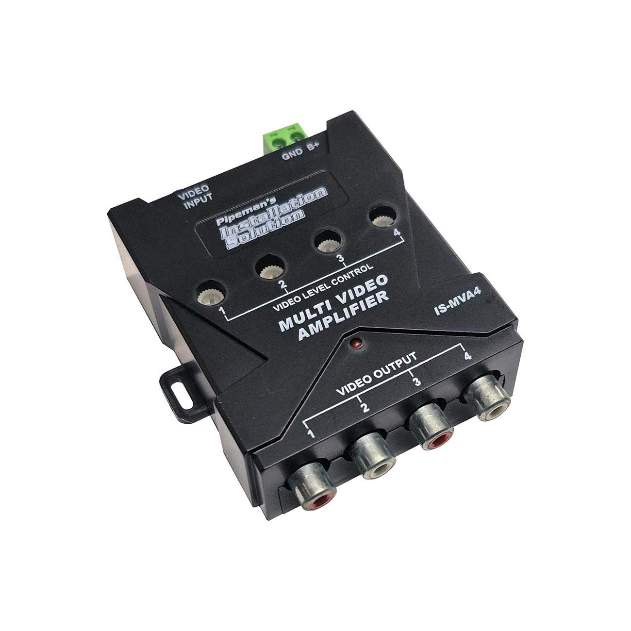 Audiopipe MVA04 Multi-Video Amplifier, 1 Input and 4 Outputs