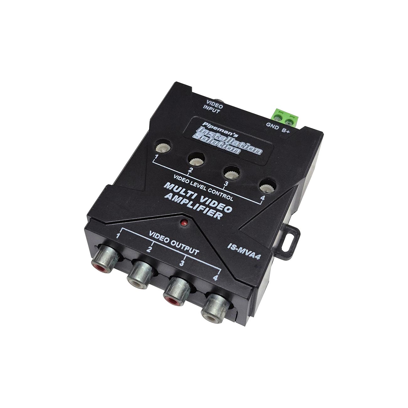 Audiopipe MVA04 Multi-Video Amplifier, 1 Input and 4 Outputs