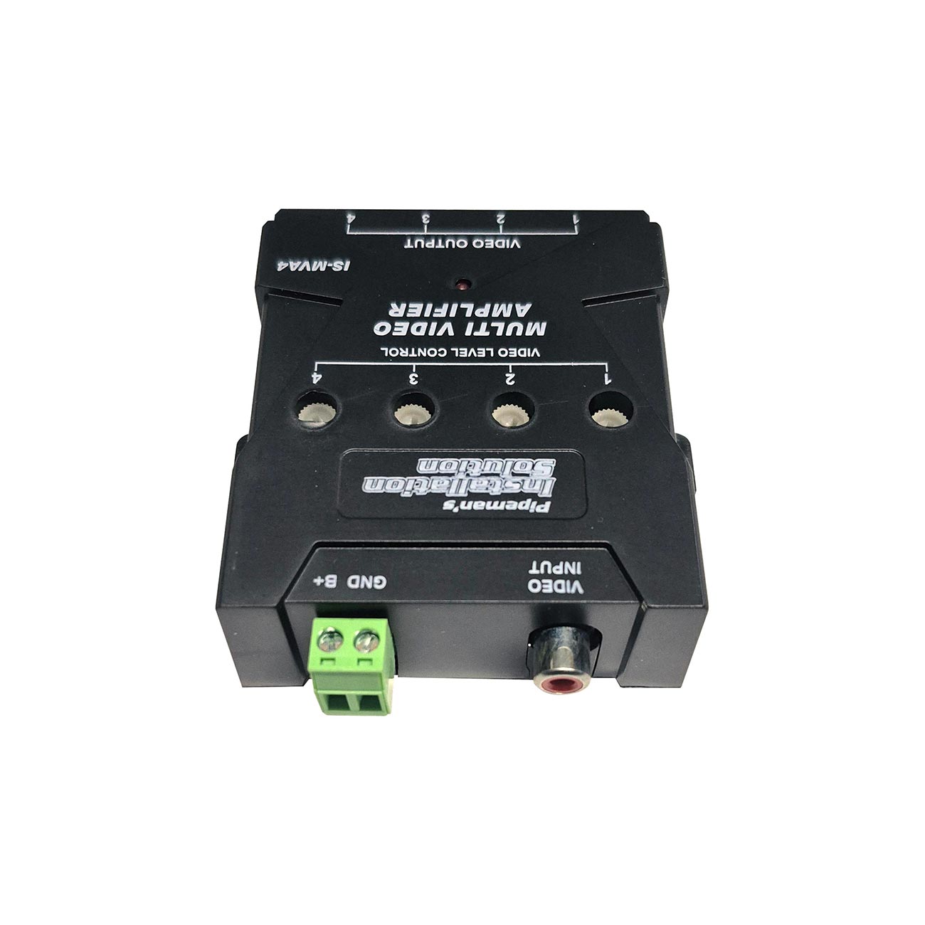 Audiopipe MVA04 Multi-Video Amplifier, 1 Input and 4 Outputs
