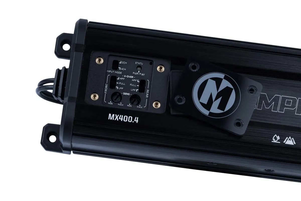 Memphis MX400.4 MX Powersports Series 100W x 4 @2Ohms, 400W Max Power 4-Channel - View 4