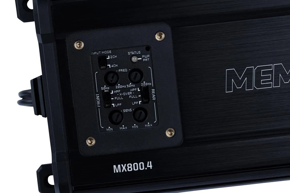 Memphis MX800.4 MX Powersports Series 100W x 4 @2Ohms, 400W Max Power 4-Channel - View 4