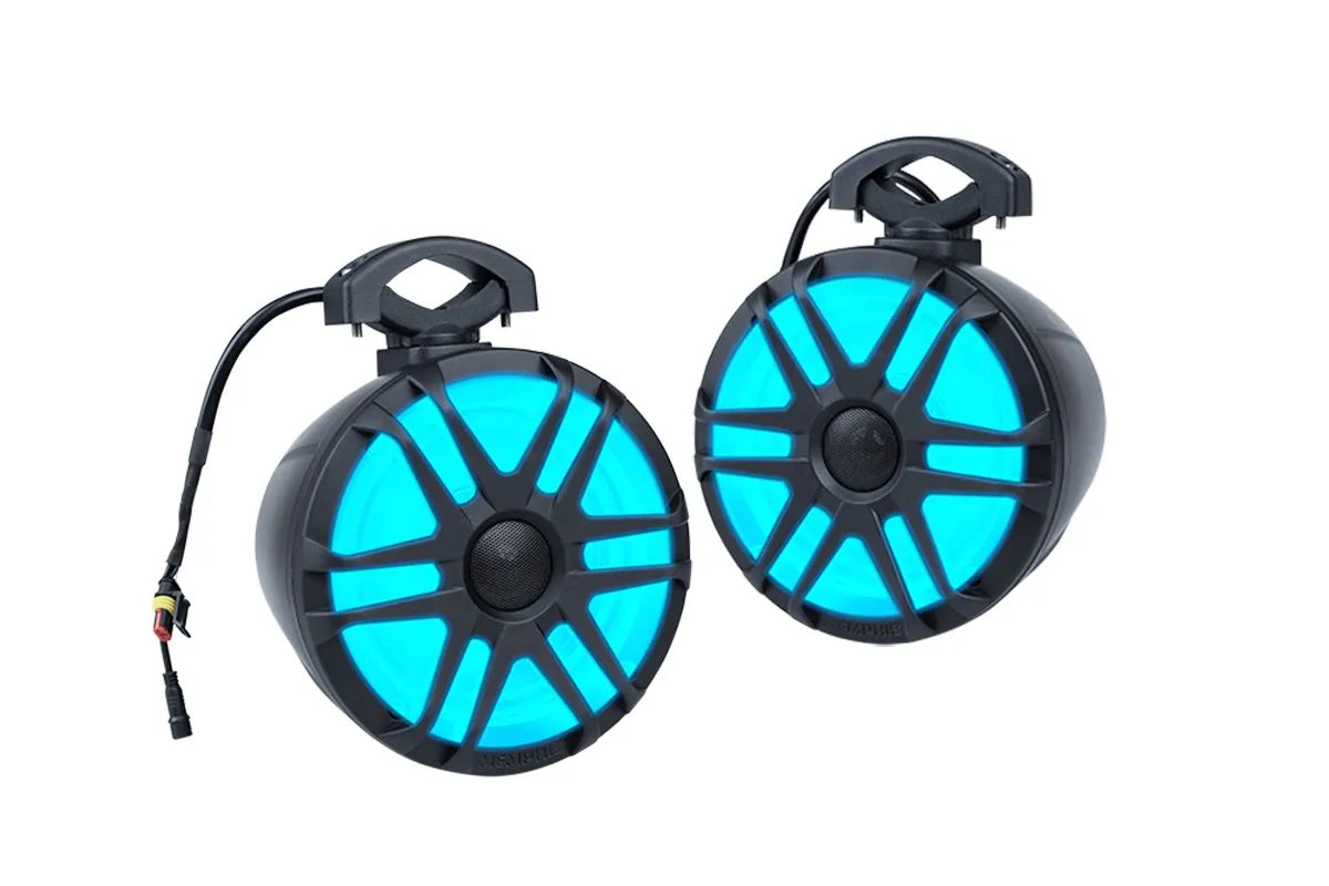 Memphis RZRPRORCPAK4P Direct Fit OEM Audio System for your Side-By-Side - View 4