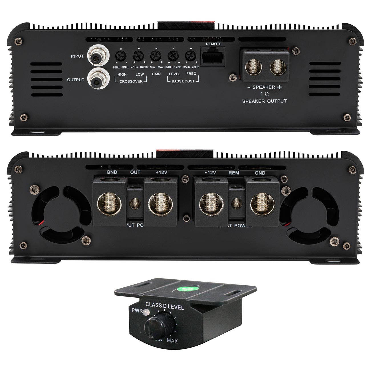 Marts MXD135001OHM Full Range Monoblock Amplifier - 13,500W RMS - View 3