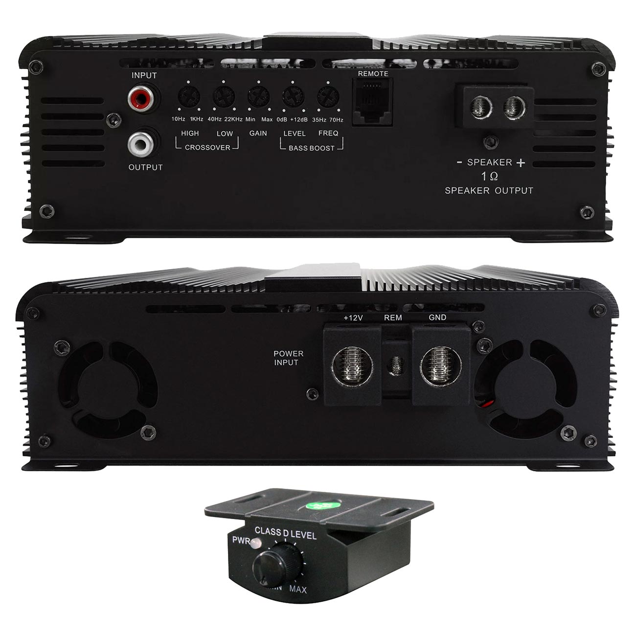 Marts MXD50001OHM Full Range Monoblock Amplifier - 5000W RMS - View 3