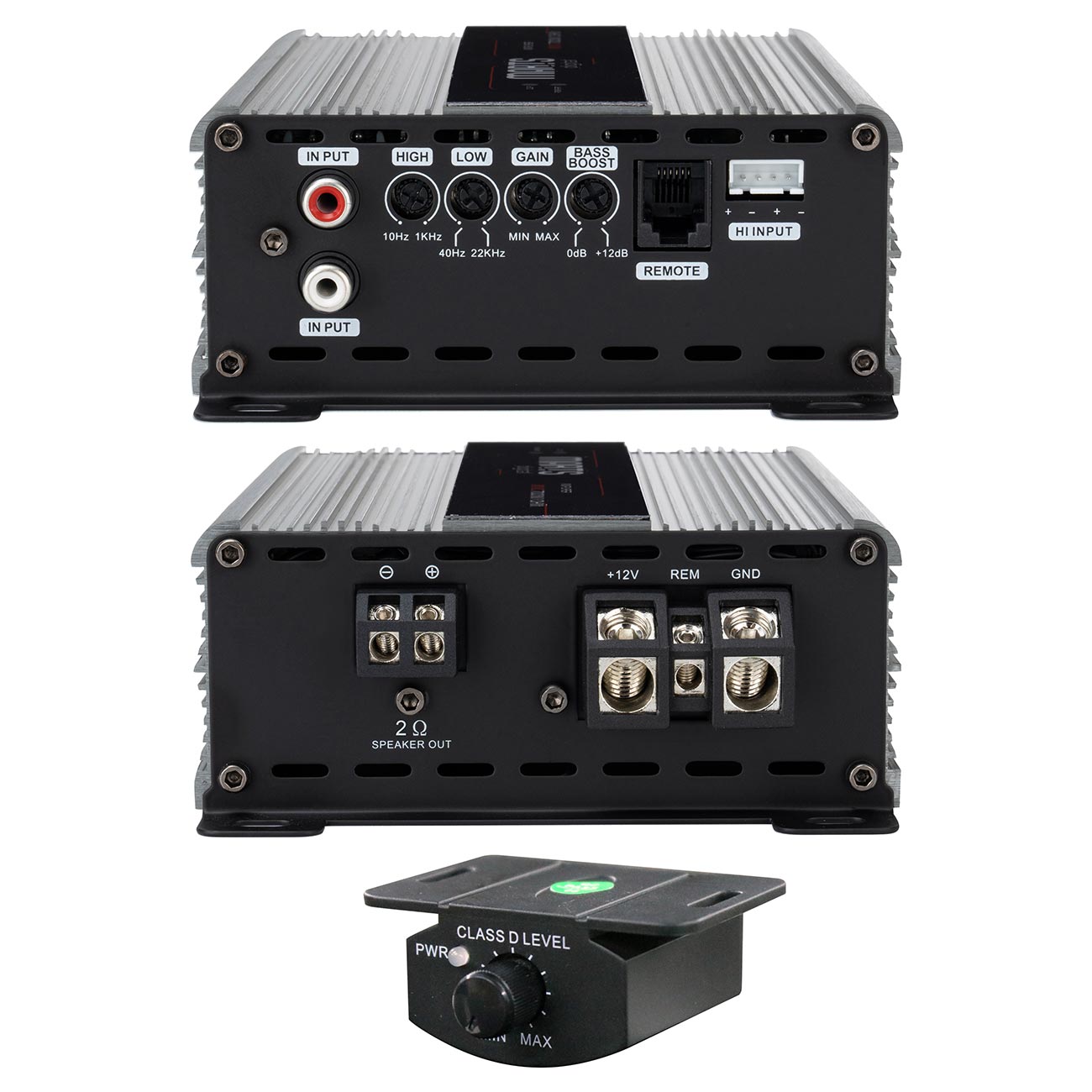 Marts MXD7002OHM Full Range Monoblock Amplifier - 700W RMS Power Output - View 3