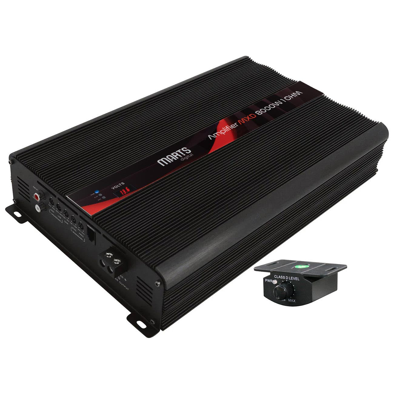 MARTS MXD80001OHM Full Range Monoblock Amplifier - 8000W RMS Power - View 2