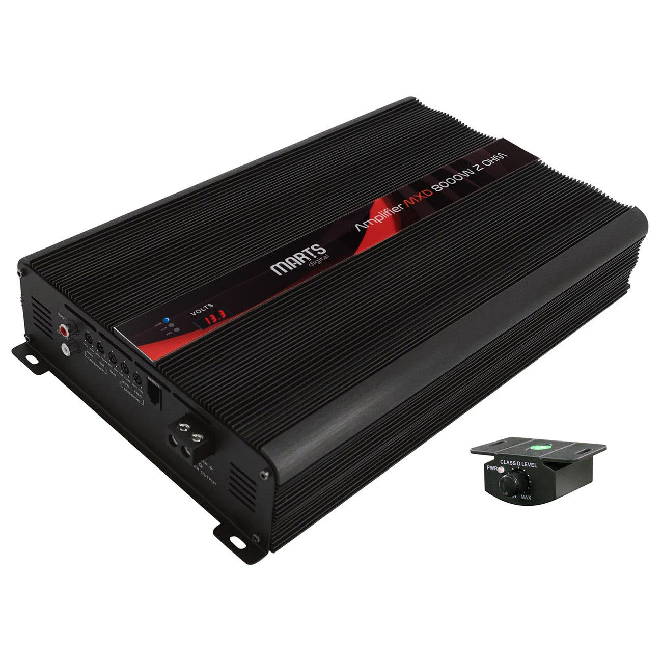 Marts MXD80002OHM Full Range Monoblock Amplifier - 8000W RMS Power - View 2