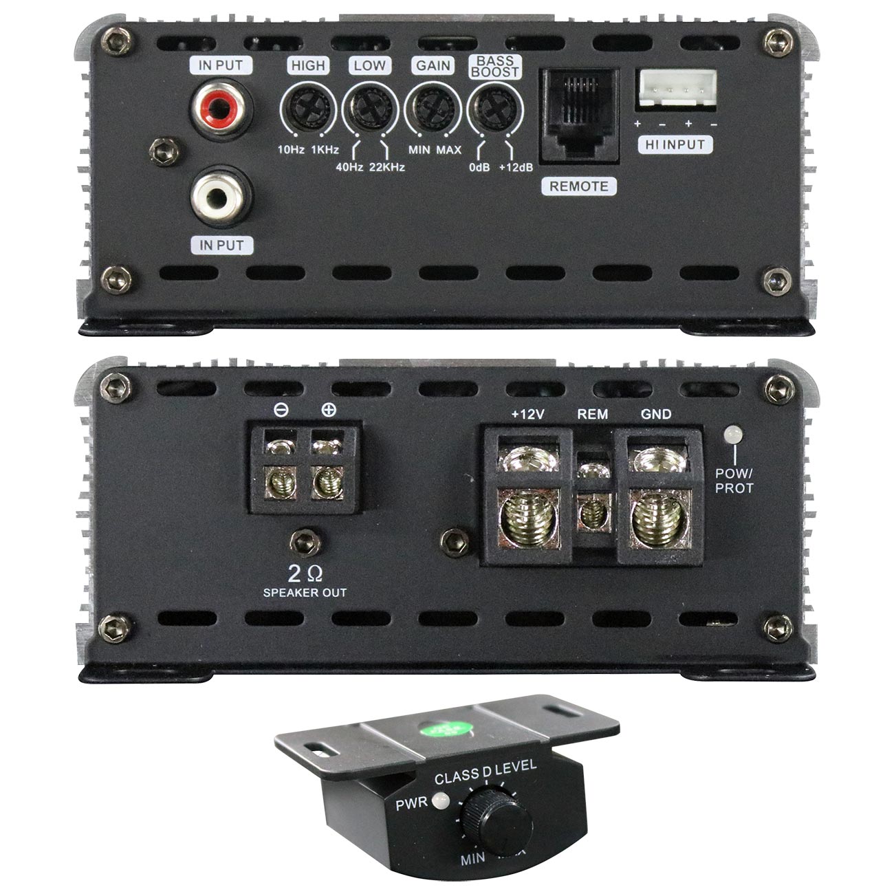 Marts MXD8002OHM Full Range Monoblock Amplifier - 800W RMS Power - View 3