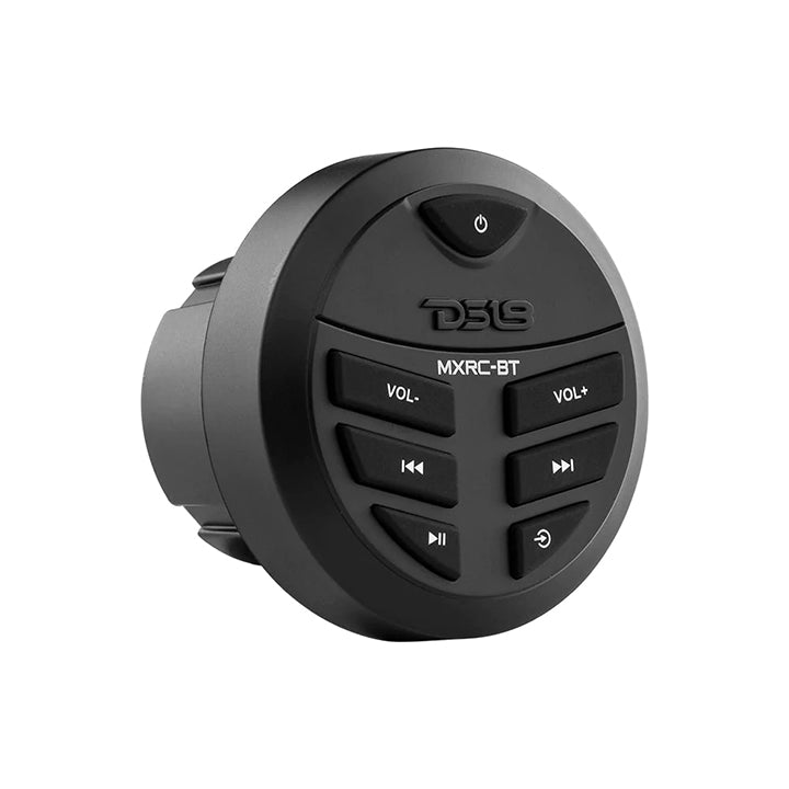 DS18 MXRCBT Marine Waterproof Bluetooth Streaming Audio Receiver with Controller - Compatible with Android and iPhone
