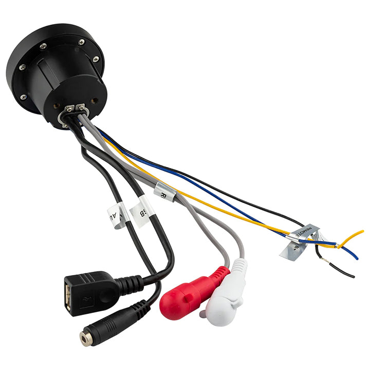 DS18 MXRCBT Marine Waterproof Bluetooth Streaming Audio Receiver with Controller - Compatible with Android and iPhone