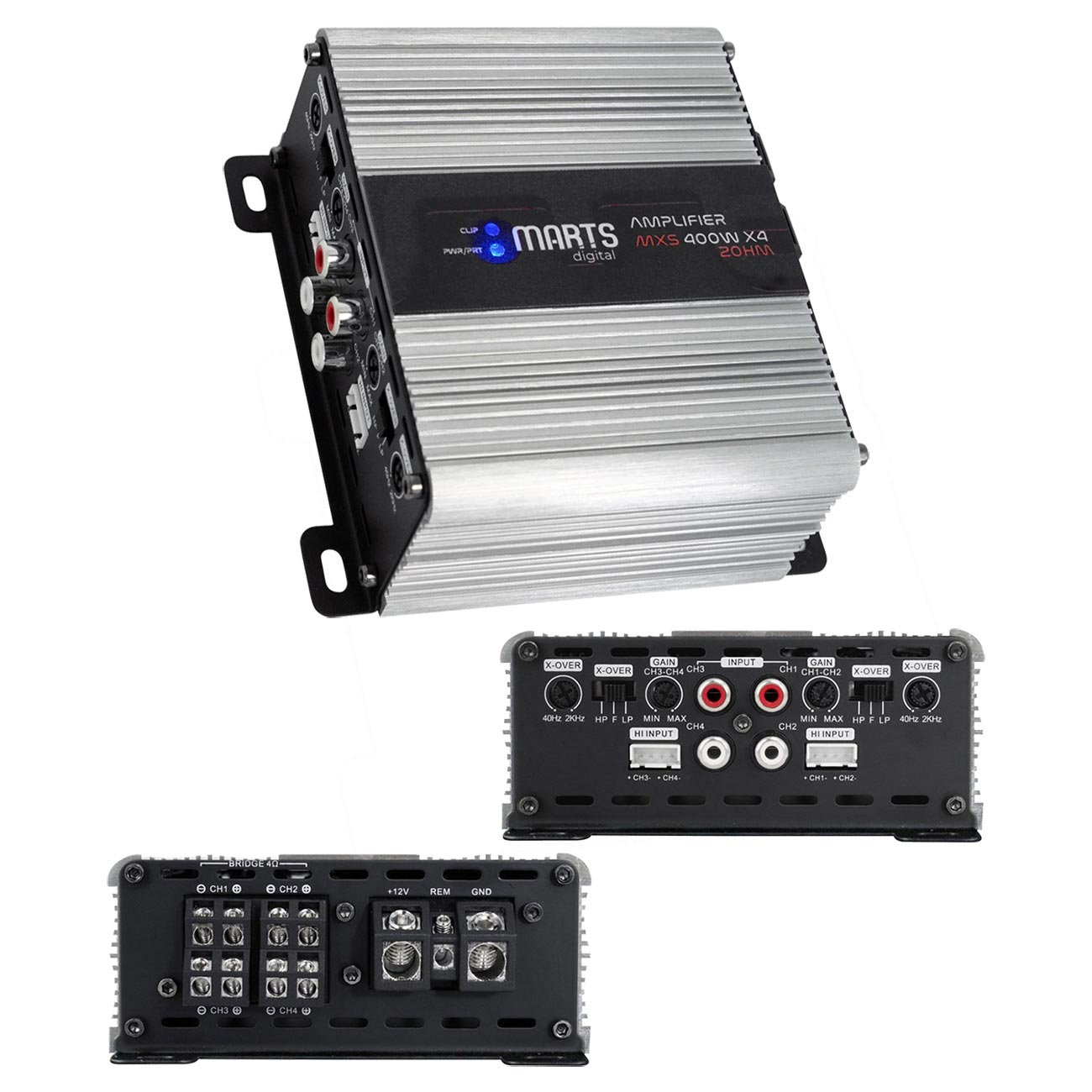 Marts Digital Amplifier 4 Channel 400W 2 Ohm - MXS400X4OHM - View 1
