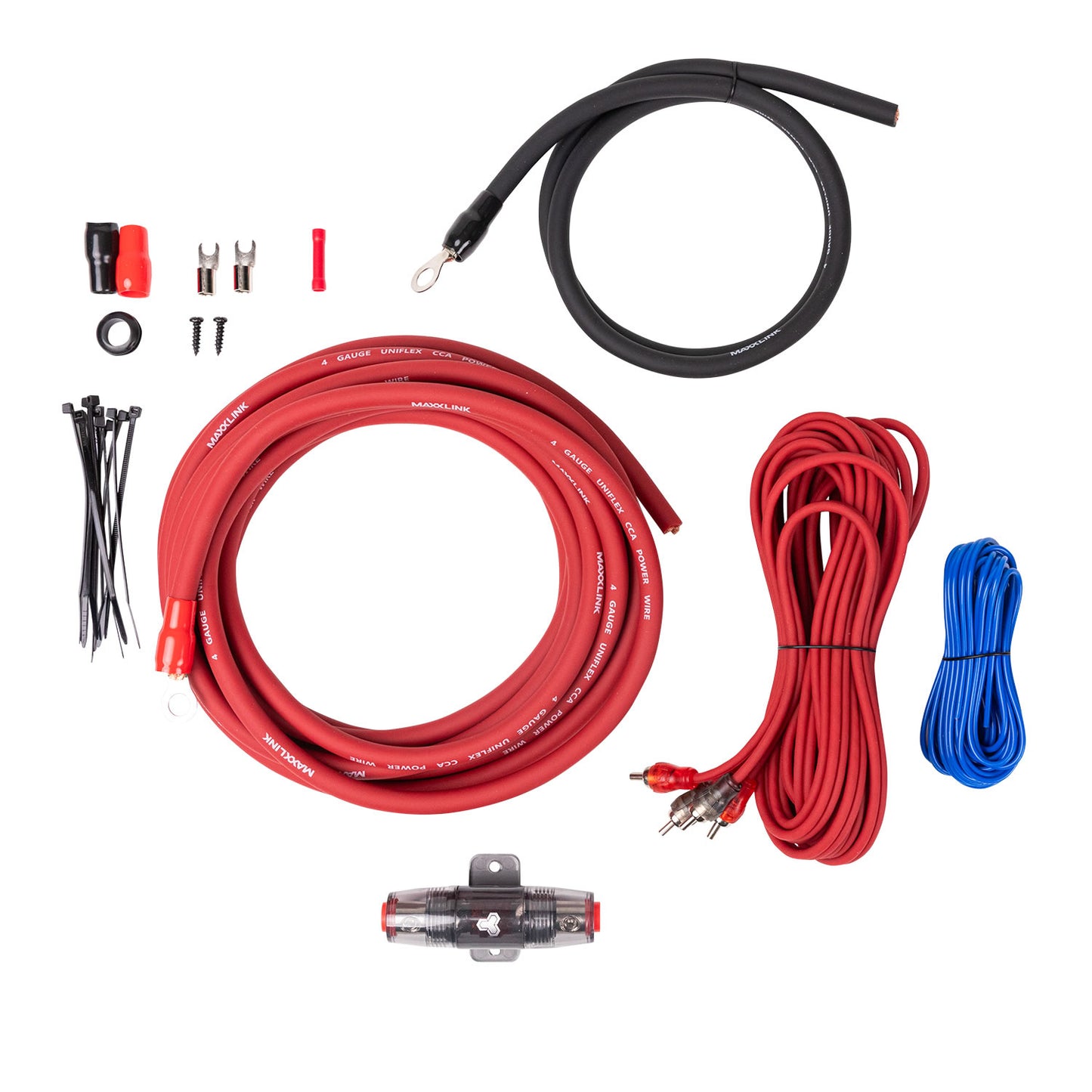 MB Quart VCAK-4V1 - Fitment: Universal Includes: AFS fuse holder (4-ga),
